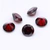 Garnet Red Cubic Zirconia Round Section Matching Stone