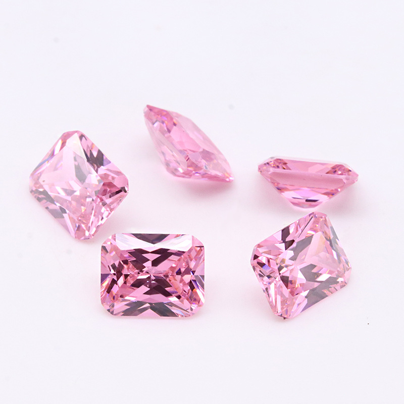 Cute Pink 3A Cubic Zirconia for Crystal Jewelry