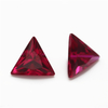 8# Triangle Red Corundum Wuzhou Ratnapura Artificial Gem Synthetic Ruby