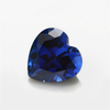 VVS Heart Shaped Sapphire 3EX Factory Wholesale Blue Corundum